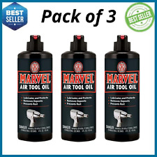 (Pack of 3) Turtle Wax Marvel Mystery 53493 Air Tool Oil Lubricant, 4 oz picture
