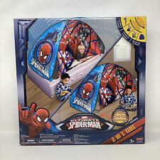 Playhut 44642MV Multicolor Marvel Ultimate Spider Man 2 in 1 Bed Tent For Kids picture