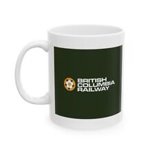 Coffee Mug  - British Columbia Railway  (Logo # 01) / Ceramic / 11oz picture