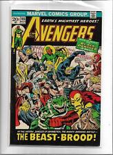 THE AVENGERS #105 1972 FINE-VERY FINE 7.0 2676 BLACK PANTHER picture