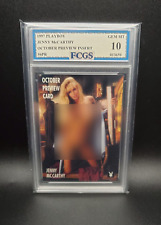 Jenny McCarthy #6PR (1997) Playboy Oct Preview Insert - Graded 10 [FCGS] GEM-MT picture
