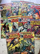 JUNGLE ACTION - BLACK PANTHER Lot - Comics 5 7 9 10 12 13 14 15 16 17 FN+ VF/VF+ picture