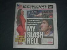 2020 FEBRUARY 18 NEW YORK POST NEWSPAPER - RYAN NEWMAN DAYTONA 500 CRASH picture