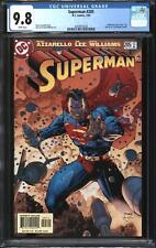 Superman (1987) #205 Jim Lee Cover CGC 9.8 NM/MT picture