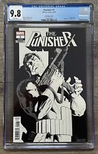 Punisher #1 CGC 9.8 Michael Zeck 1:500 Sketch Variant, NM/MT, Marvel, 2018 picture