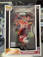 Patrick Mahomes Funko Pop #10 Jumbo Prizm Card Official NFL picture