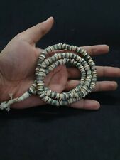 Stunning Tibetan Yak B0NE 8mm White Mala With Coral And Turquoise picture