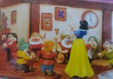 1999 Enesco CVS Exclusive - Snow White & 7 Dwarfs Complete Set Lot Of 8 picture