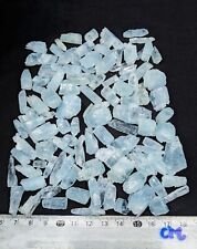 Etched Aquamarine crystals ( 165 Grams Lot) from skardu Pakistan  picture
