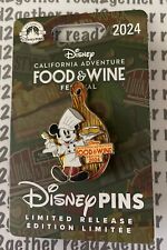 Disney Pin DCA Mickey Mouse Food and Wine Festival 2024 picture