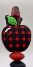 Beaded Ballpoint Penn….apple For The Teacher ,buffalo Plaid picture