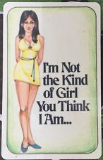 Romance Collectors Cards (1977) I'm Not the Kind of Girl Sunrise CorporationT384 picture