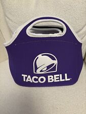 Cool Lunch Bag Taco Bell Neoprene Rare Fast Food Lunchbox picture