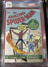 Amazing Spider-Man #1-CGC 10 (2023)- Pure Silver Replica of 1963 Cover #658/1000 picture