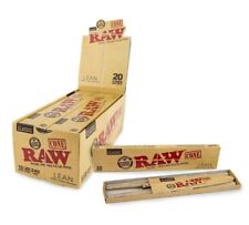 AUTHENTIC RAW Classic Lean Natural Unrefined Pre Rolled Cones 12 of Pack of 20  picture