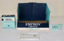 EMPIRIN vintage EMPTY display lot promo Burroughs Wellcome picture