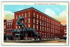 1920 Exterior View New Cumberland Hotel Plattsburgh New York NY Vintage Postcard picture