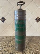 Kidde Vintage Brass Fire Extinguisher. Empty. 206770. Hand Pump. picture