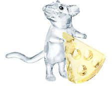 Swarovski Mouse with Cheese Crystal Figurine #5464939 New in Box Authentic picture