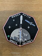 Authentic MERAH PUTIH - SPACEX FALCON 9  F9 Launch SATELLITE Mission PATCH picture