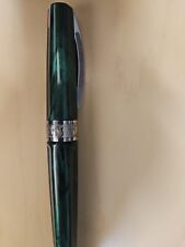 Visconti Emerald Fine Nib USED Fountain Pen picture