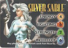 Marvel OVERPOWER SILVER SABLE IQ character picture