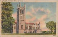 Postcard The Chapel Trinity College Hartford CT  picture