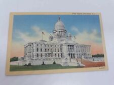 State Capital, Providence, RI  8a-h2394, unposted, linen picture