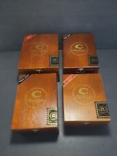 Lot Of 4 Chubbys Wooden Cigar boxes  picture