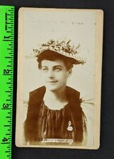 Vintage 1880's Elsie Lombard Actresses SF Hess Canadian N336 Tobacco Card picture