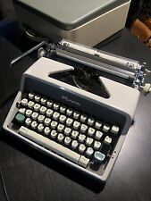Olympia SM7 Typewriter Locking Case Key Rare Script Cursive Typeface Font picture
