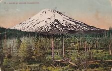 Vintage Postcard Mt St Helens WASHINGTON 1908 DIVIDED BACK 3 CANCELLATION STAMPS picture