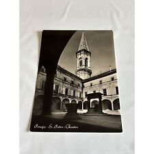 Vintage Perugia S. Pietro Cloister Postcard picture
