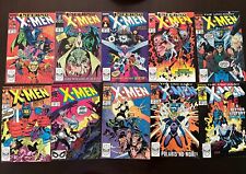 Marvel Uncanny X-men Comic Lot Of 10. Mostly Higher Grade w/ Minor Keys. 240-255 picture