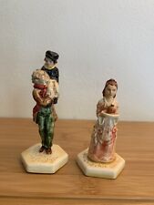 Sebastian Miniatures 1946 Bob Cratchit with Tiny Tim and Mrs. Cratchit Figurines picture