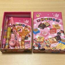 Heisei Retro Tirol Chocolate Mini Tool Box Stationery Set Candies design Japan picture