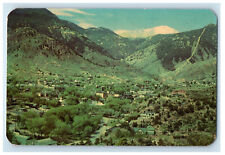 c1950s The Spa of The Rockies, Pike's Peak and Manitou Colorado CO Postcard picture