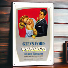 Framed Metal Movie Poster Tin Sign Plaque Wall Decor Film 8