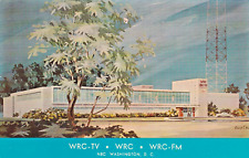 Postcard NBC WRC TV Radio Station 1964 New Home Washington DC J G Rogers Mgr  I6 picture