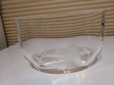 Orrefors Wish to the Moon Crystal Vase by Swedish Edvin Ohrstrom Engraved Signed picture