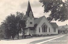 Real Photo Postcard Methodist Church in Audubon, Iowa~124276 picture