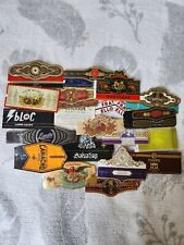 25 Assorted Cigar Bands/Rings/Labels picture