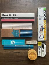Lot of Pencils, Lead, Vintage Tacks - Eagle Dixon Berol - Art & Drawing Pencils picture