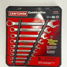 Craftsman USA 9 Pc. Set Of 12 Point Combination Wrench Set 947044 NOS Vintage picture