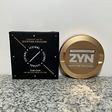 Metal ZYN Can Gold BRAND NEW IN BOX AUTHENTIC RARE EMPLOYEE ONLY REWARDS picture
