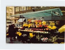 Postcard Street Flower Vendors San Francisco California USA picture