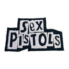 Sex Pistols Rock Band Embroidered Patch Iron On Sew On Transfer picture