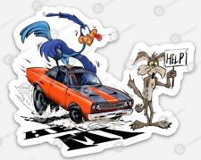 Muscle Car MAGNET - Ratfink Style American Made Car Show Rat Fink Road Runner picture