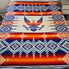 VTG Pendleton Beaver State Wool Chief's Robe Blanket Selastee Eagle 72x63 NWT picture