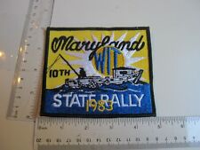 1983 WIT Winnebago International Travelers Club Maryland State Rally Patch BIS picture